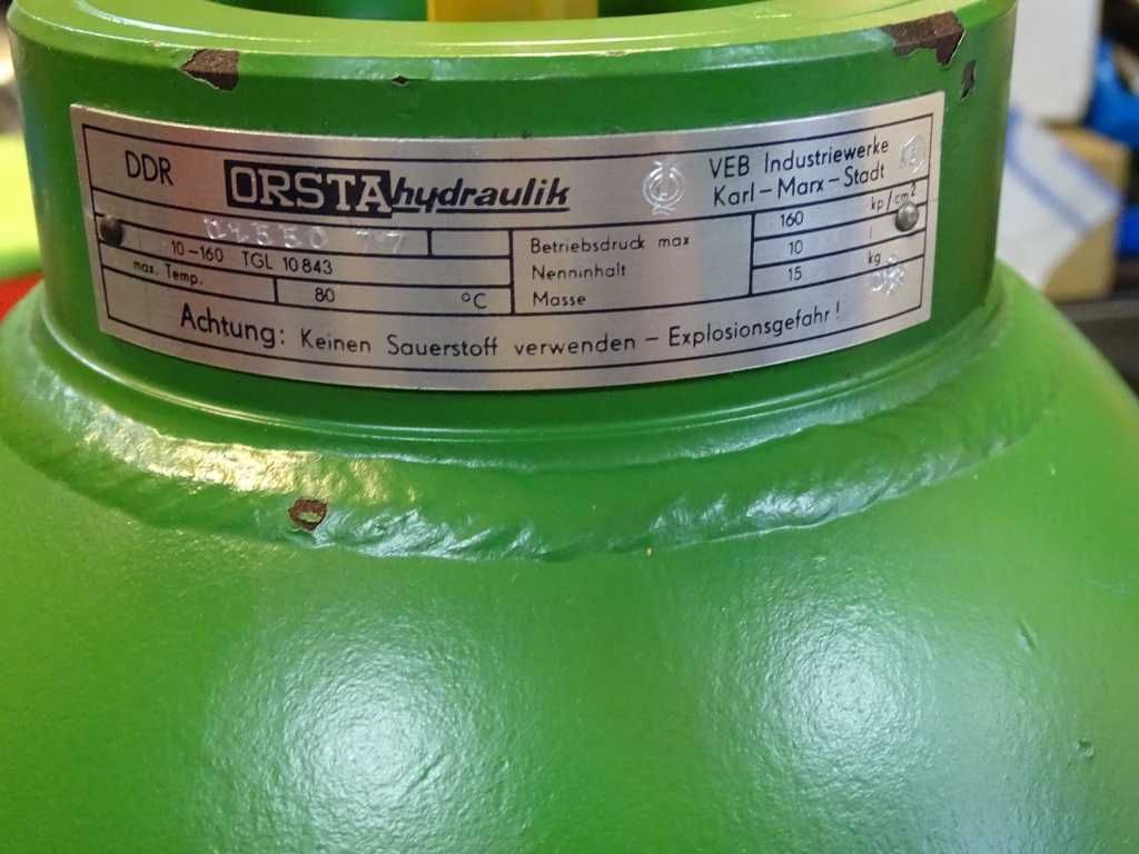 Хидроакумулатор Orsta Hydraulic TGL 10843 Diaphragm Accumulator 10L