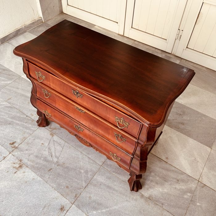 Античен немски скрин Romdura Stilmoebel-бароков стил,масивен и изискан