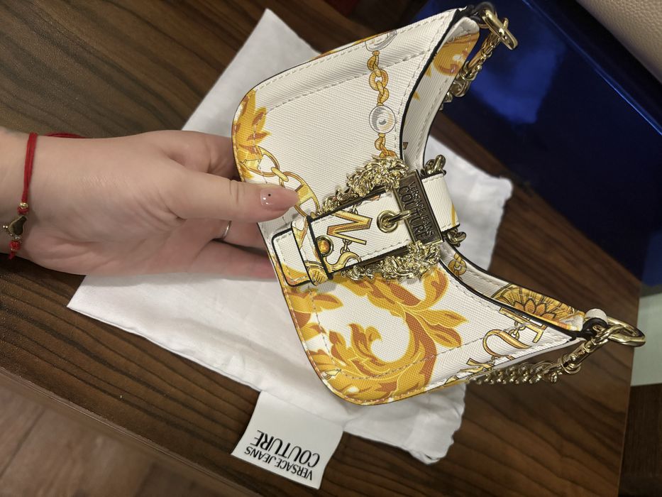 Чанта versace оригинална естествена кожа