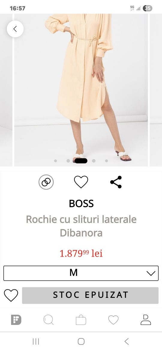 Rochie nouă, elegantă, Hugo Boss