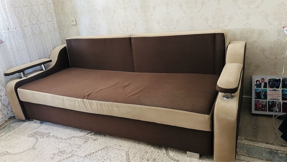 Диван со шкафом купе