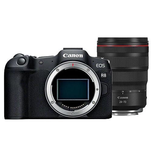 Фотокамера Canon R8 + объектив canon rf 24-70 l IS USM f 2.8