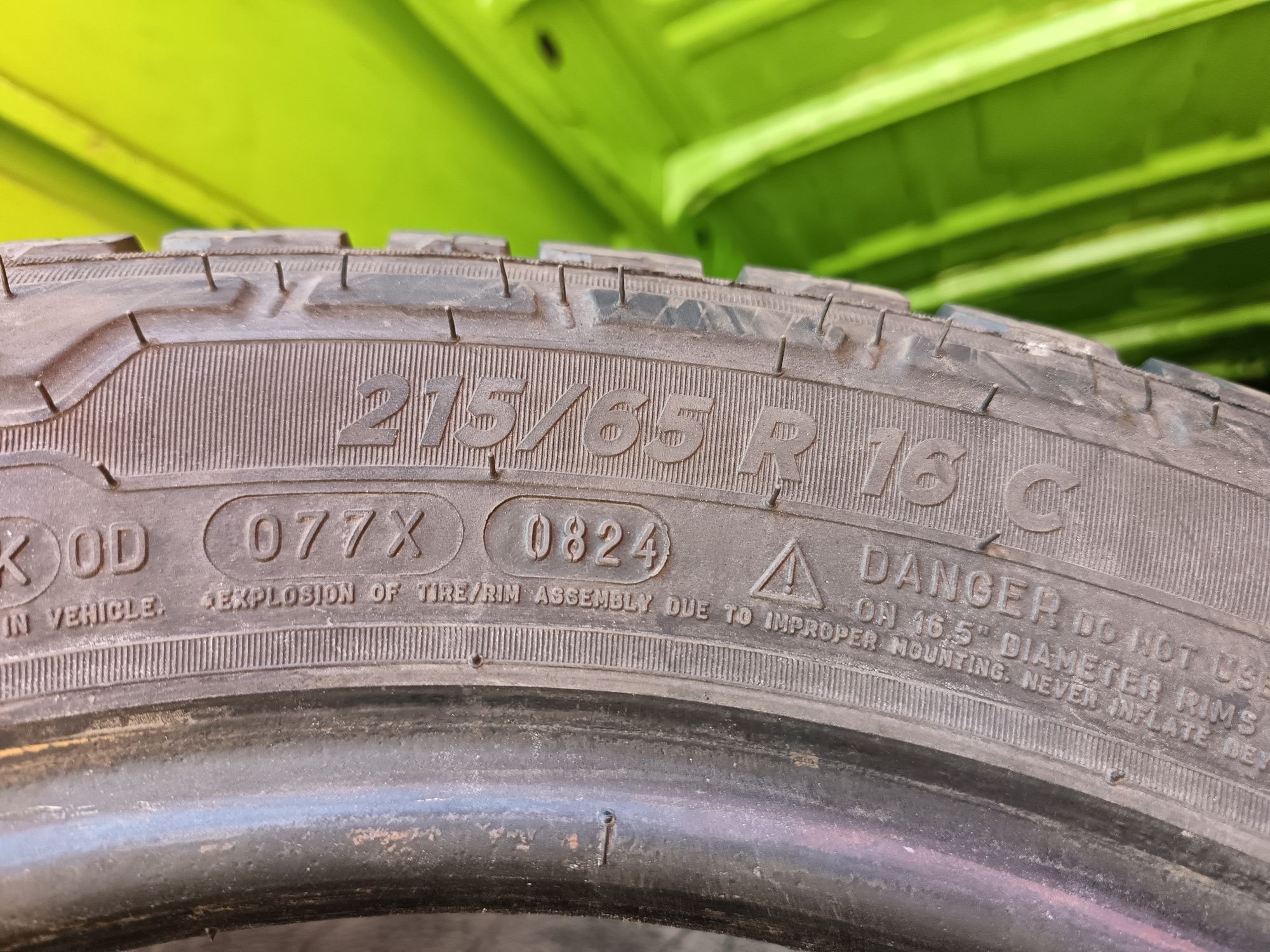 Anvelope 4sezoane ms 215 65 16c Michelin 2024 6-7.5mm