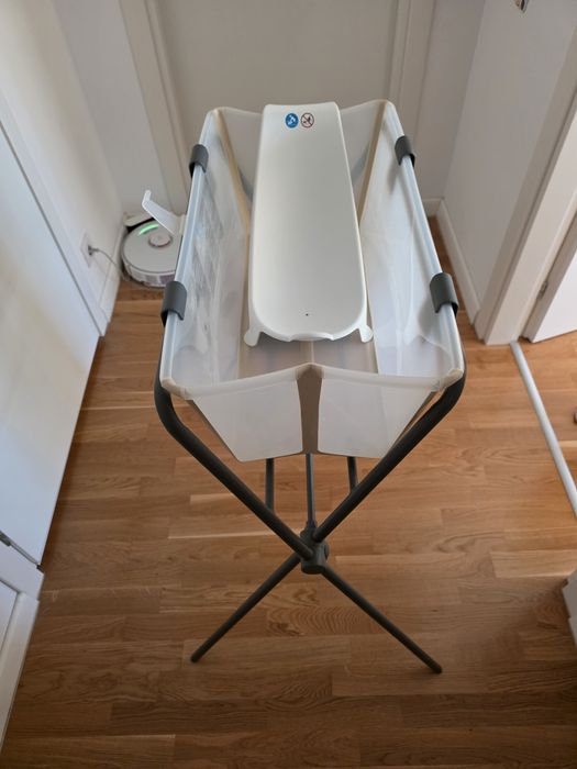 Cadita pliabila stokke cu suport