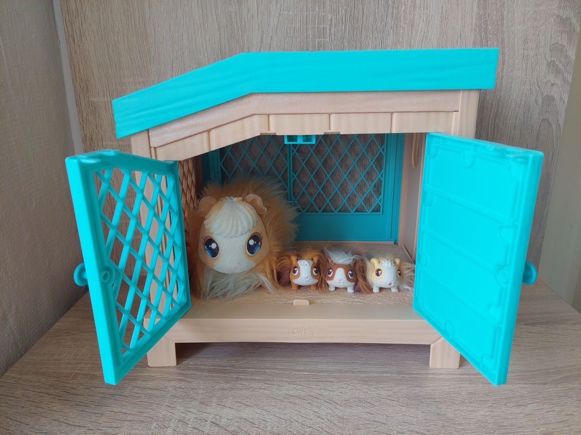 Интерактивен комплект Little live pets хамстер-морско свинче с къща