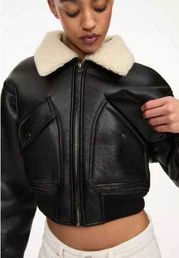 Зимно яке Pull and Bear тип "авиаторско"