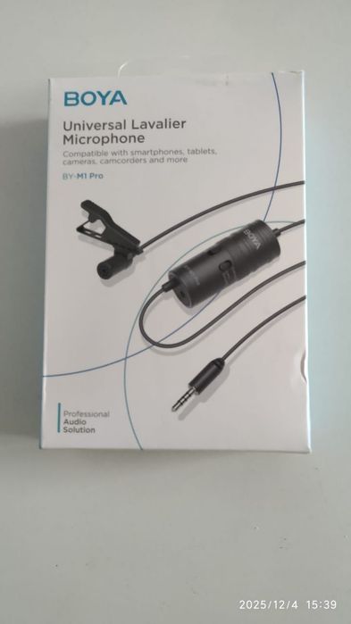 Микрофон петличный BOYA BY - M1 Pro