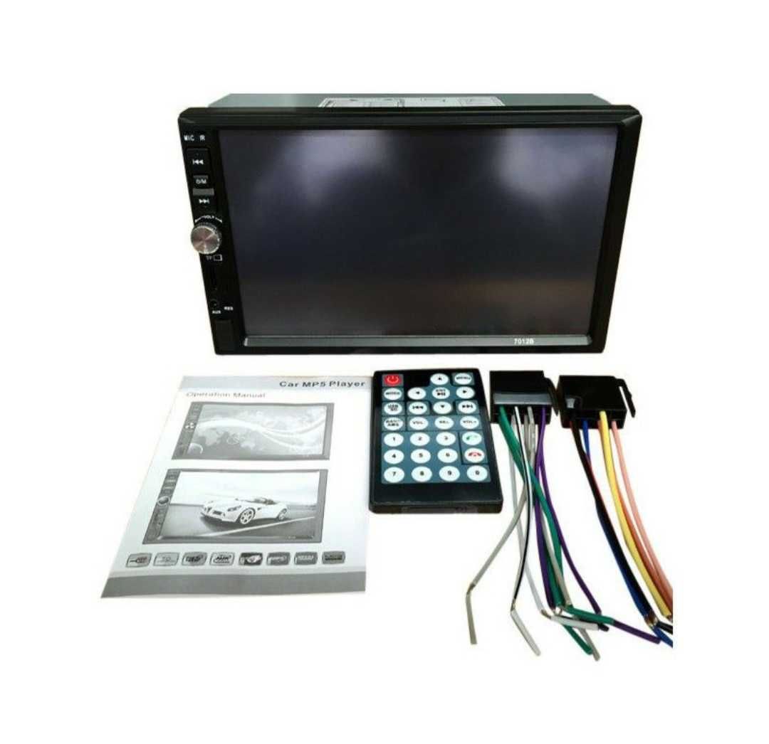 Мултимедия за кола 7012B Bluetooth, Handsfree , Радио, Аудио, 7 инча
