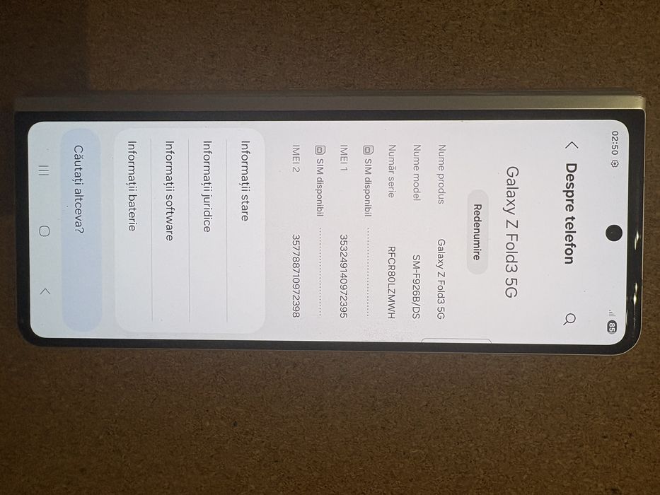 Samsung Galaxy Z Fold 3 5G 256Gb ID-XXL4826