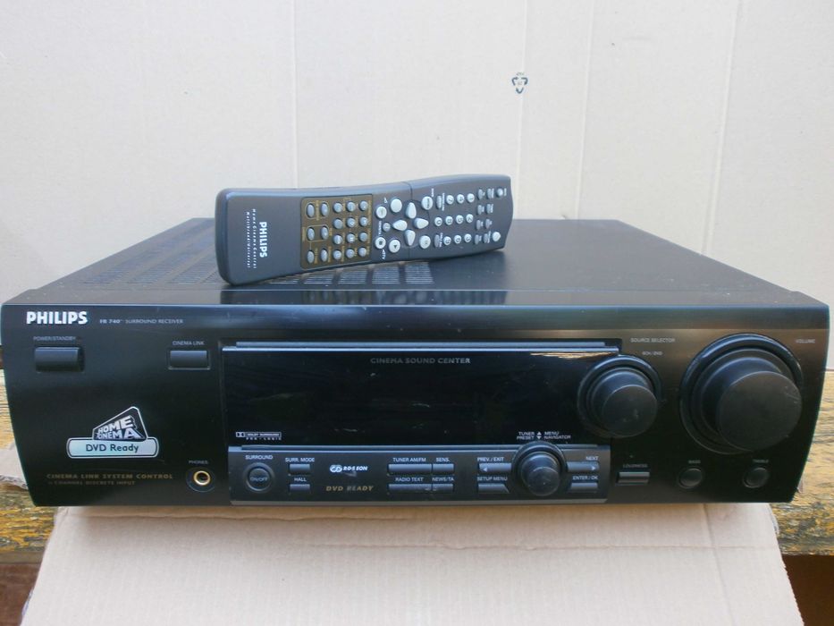 amplituner philips fr 740 suround receiver