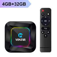 TV Box 4K Vontar R3 Android 13, Quad Core, 4 GB RAM, 32 GB ROM