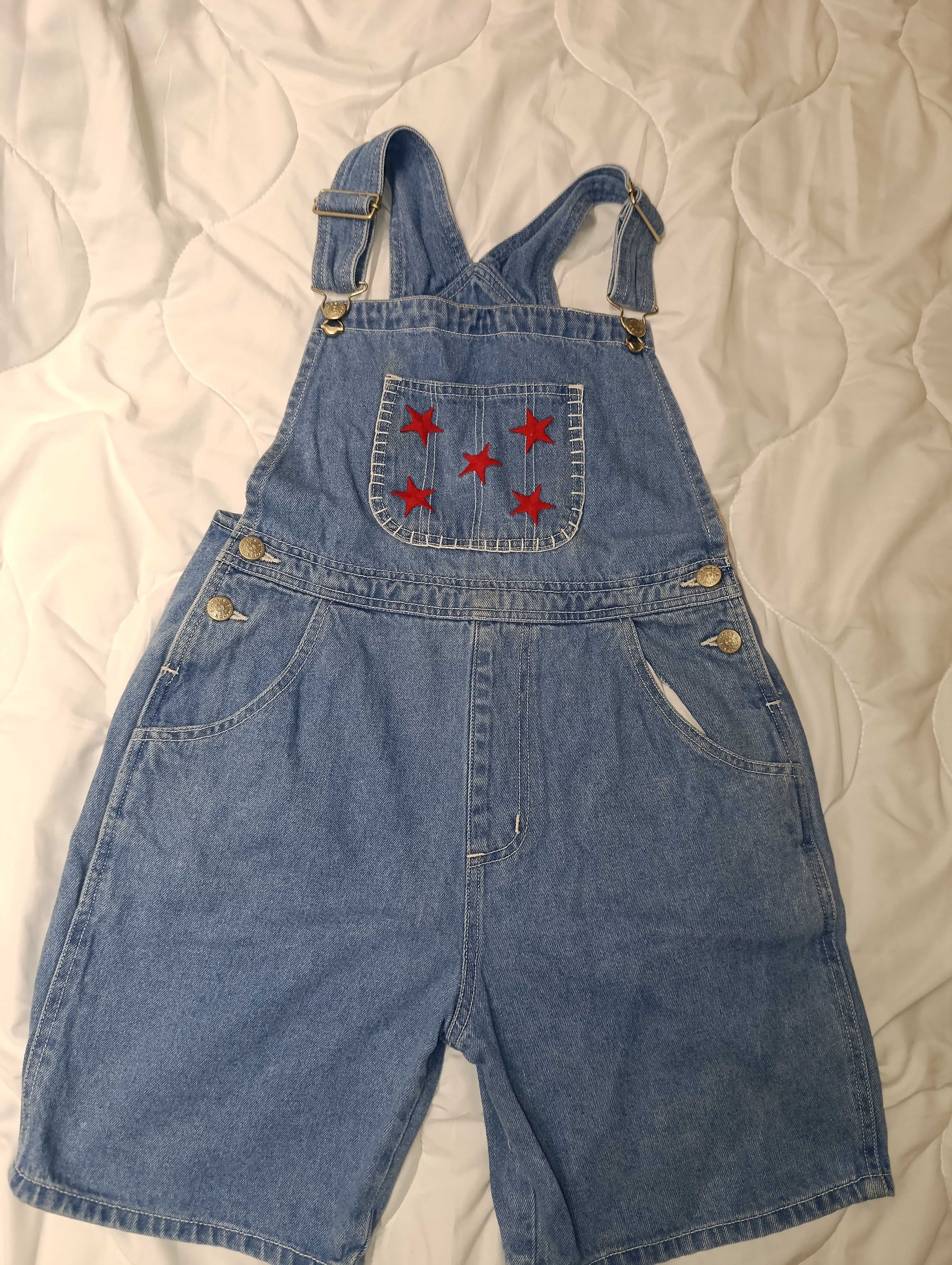 Vintage дънков гащеризон