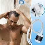 Dus portabil de camping cu robinet incorporat, USB