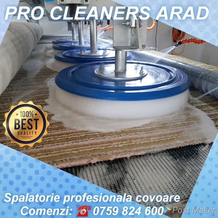 Curatare canapele si spalatorie covoare ARAD