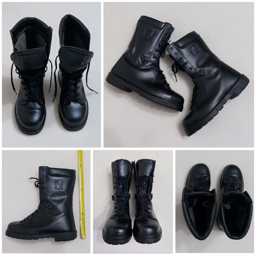 Bocanci profesionali Tacconi Pompieri, militari, tactici, piele, nr 40