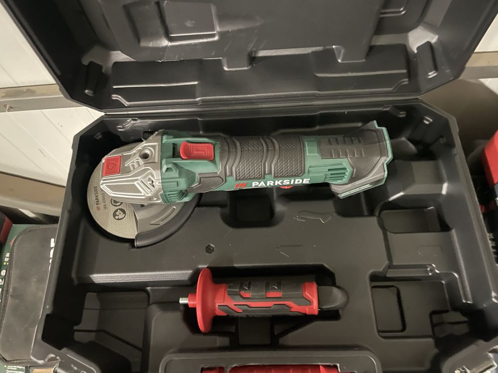 PARKSIDE Акумулаторен Ъглошлайф PWSA 20-Li D4/E4
