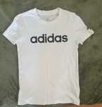 Tricou  Adidas alb