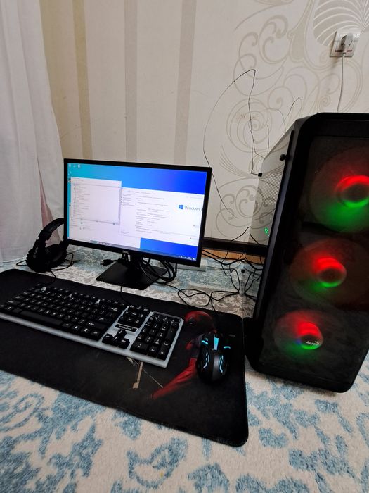 Продаётся компьютер полный комплект! i3 10, 16GB, GTX 1060 6Gb! Идеал!