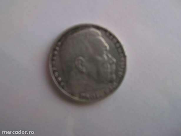 moneda nazista din argint