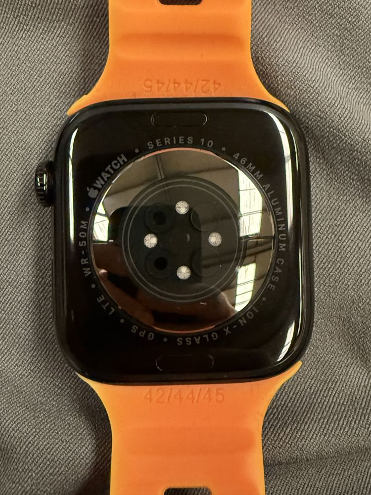 Apple watch s10, 46 mm, gps+cellular, jet black