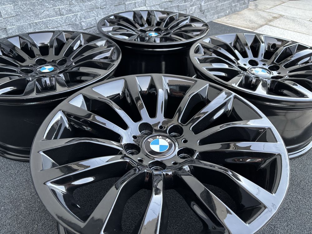 Jante aliaj r18 5x120 Bmw originale seria 3 4 5 6 7 x1 x3 negru f10
