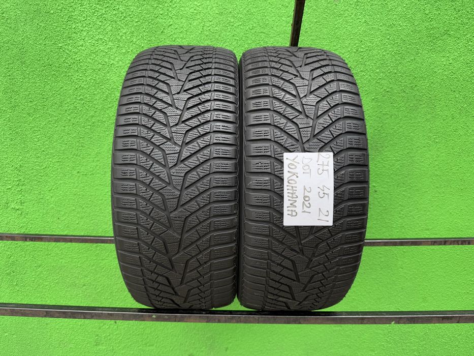 275/45/21 M+S YOKOHAMA DOT 2021 Profil 7mm Profil rămas 80%