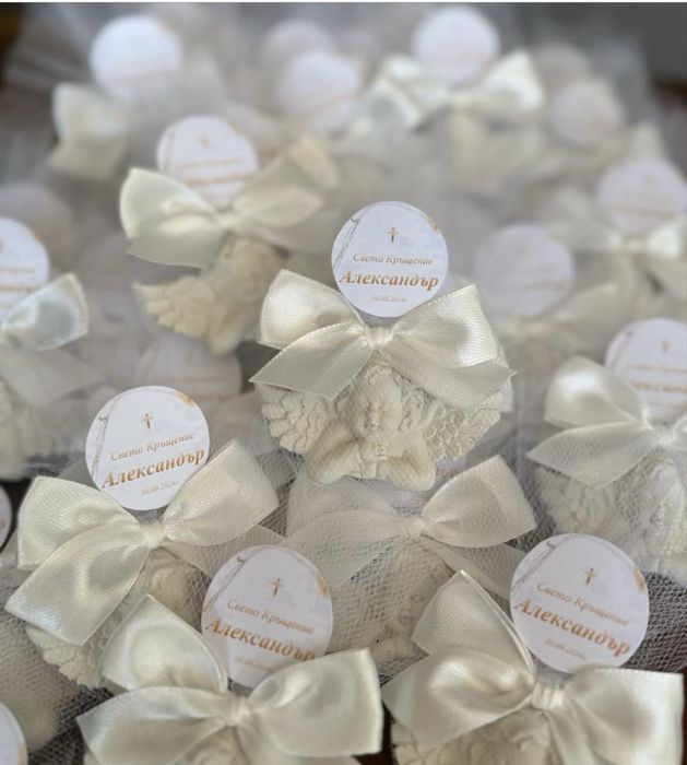 Подаръци за гости - кръщене, погача, бал, сватба, рожден ден