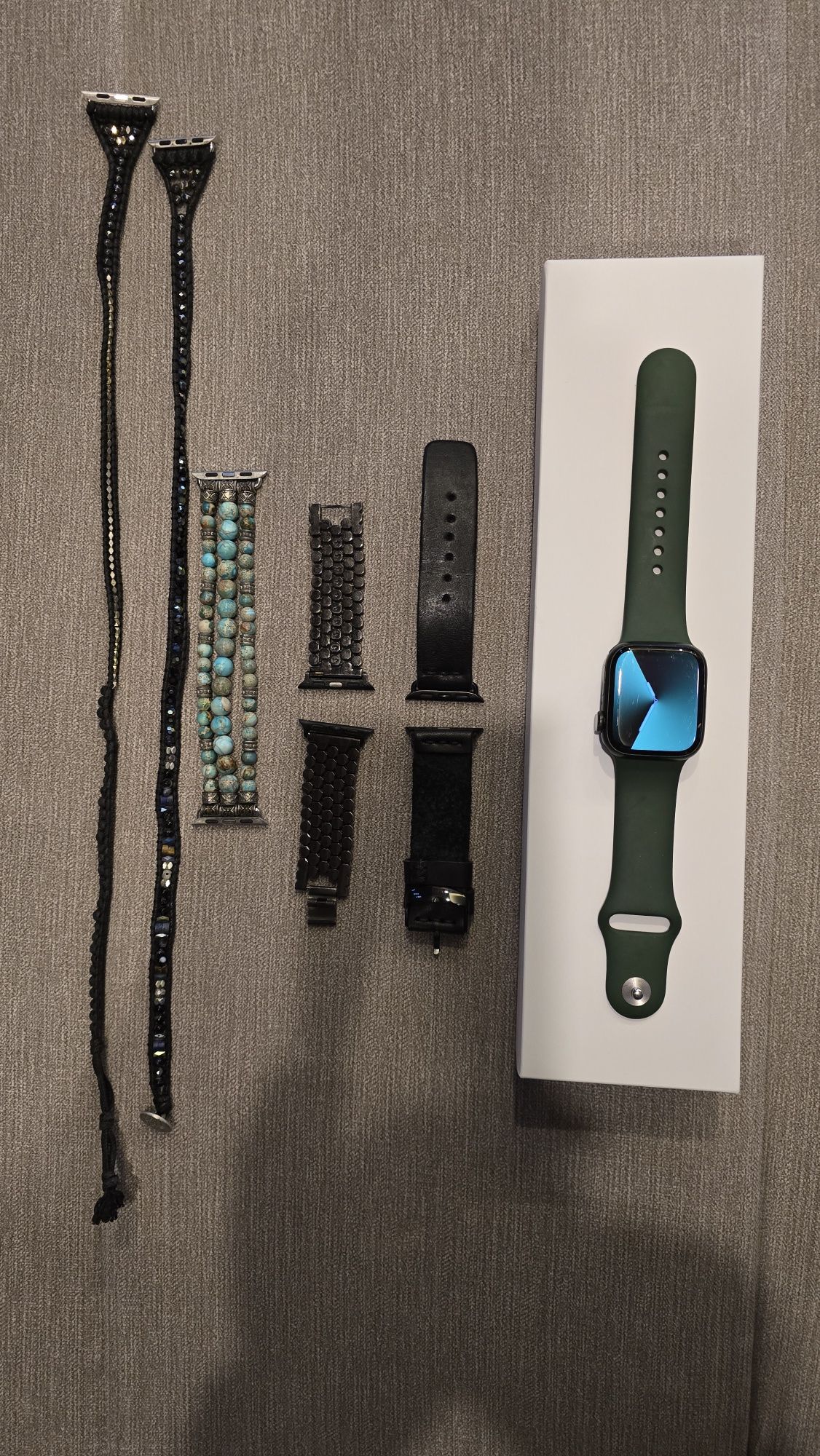 Apple Watch seria 7 Green, 41 mm