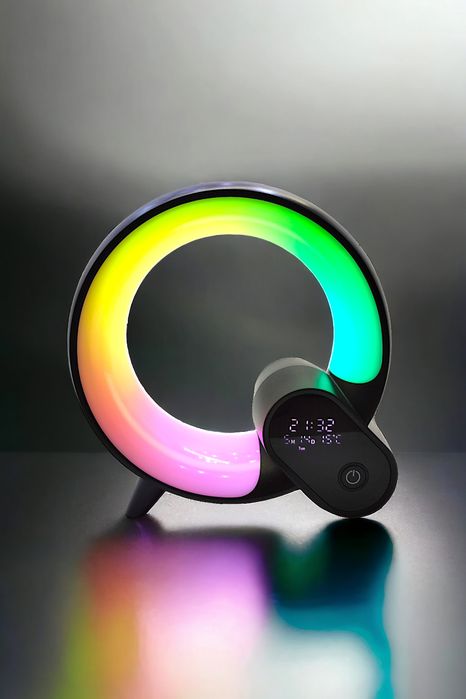 Lampa de birou SMART (alb / negru)