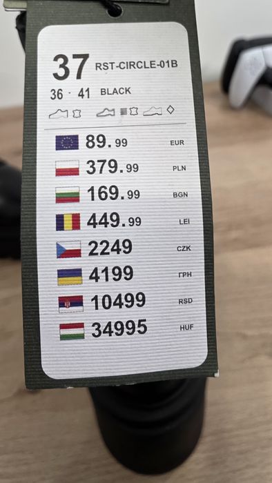 Черни боти Gino Rossi – номер 37 – номер 37 37