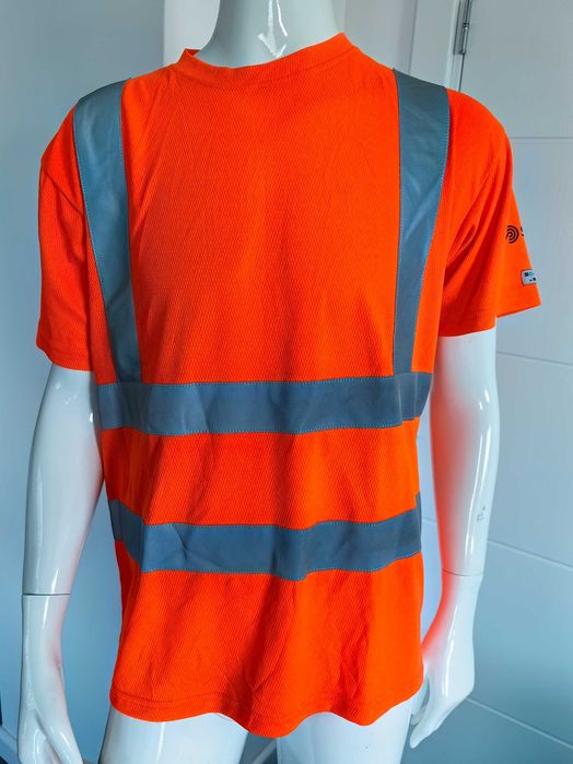 Tricou de munca portocaliu reflectorizant L-XL ca nou