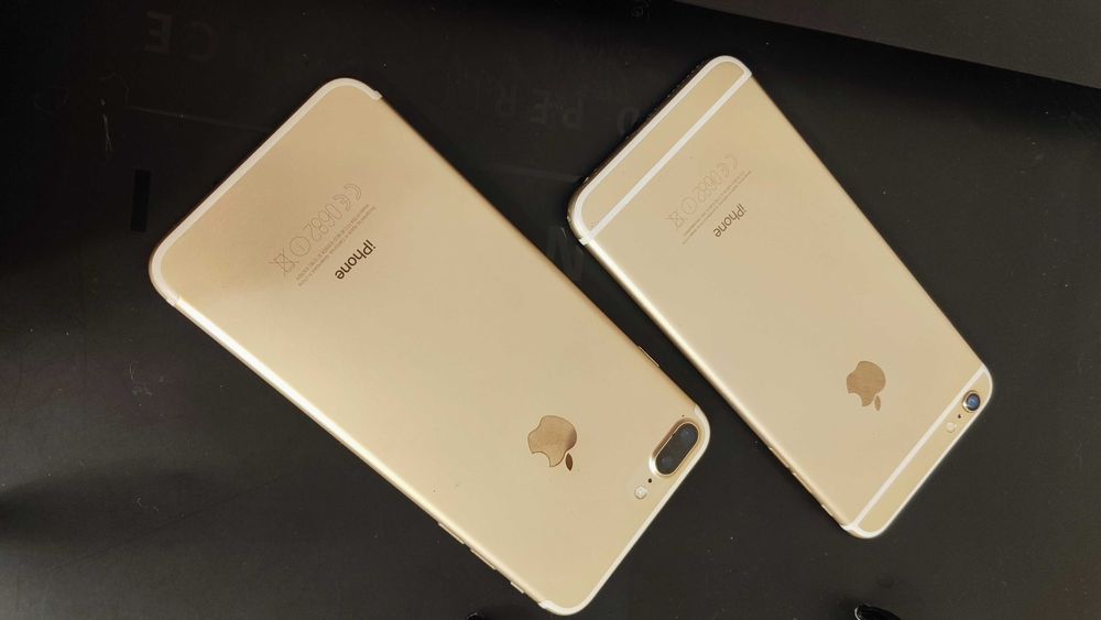 Два запазени айфона 6 плюс и 7 плюс