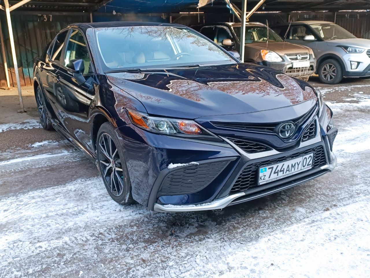 Toyota Camry рестайл 75