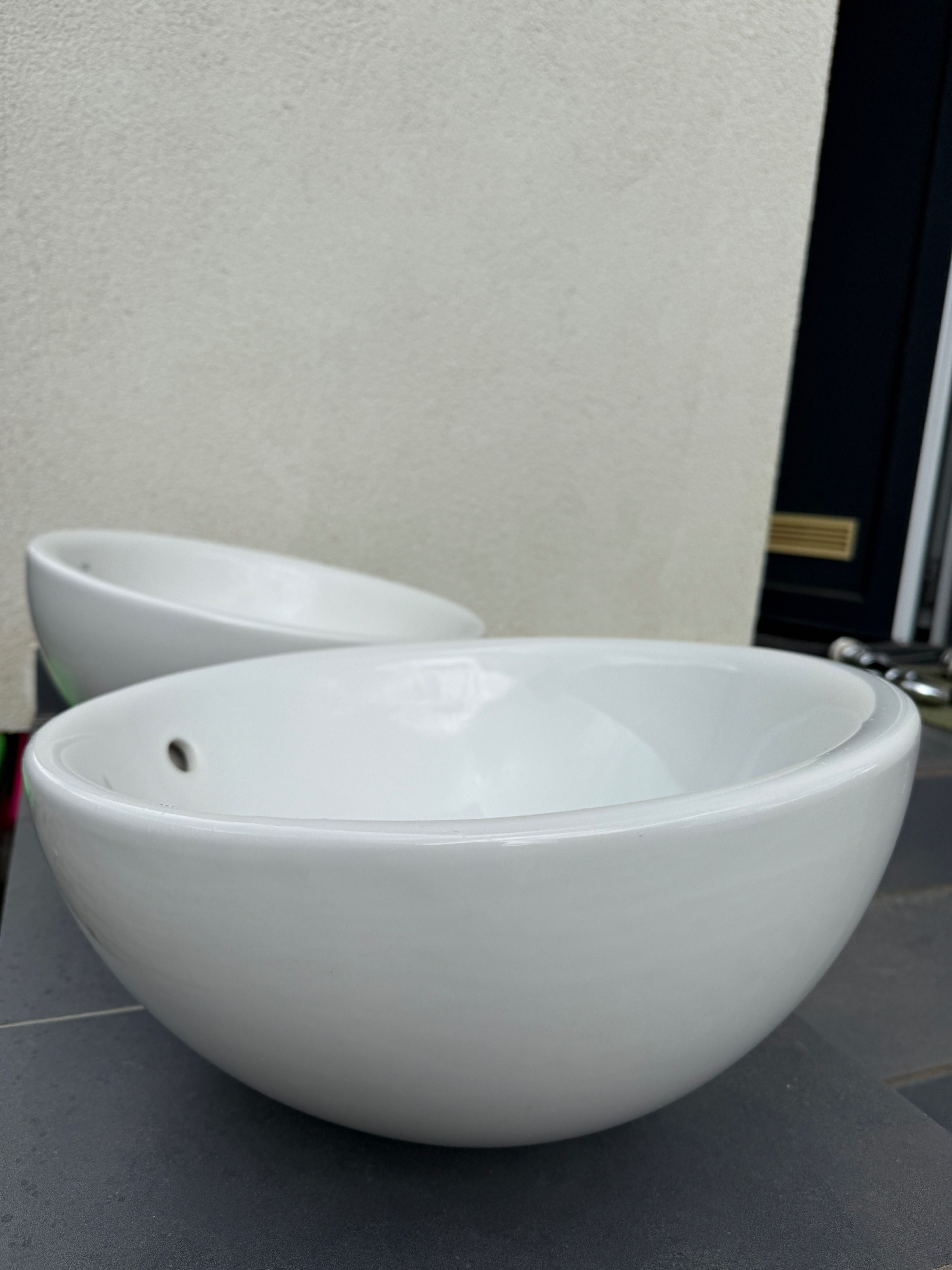 KIT Lavoar pentru baie "bol pe blat" 42cm ROCA