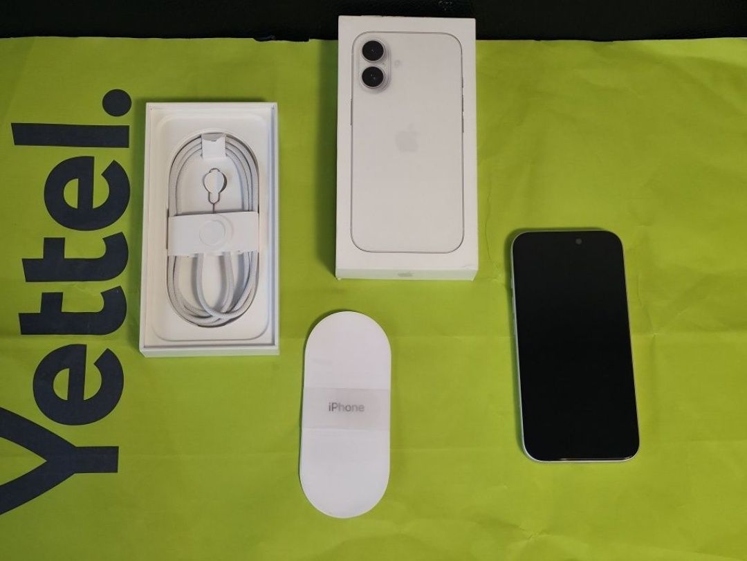 97% КАТО НОВ 256GB iPhone 16 Гаранция Yettel 3г. 2027 White / Бял