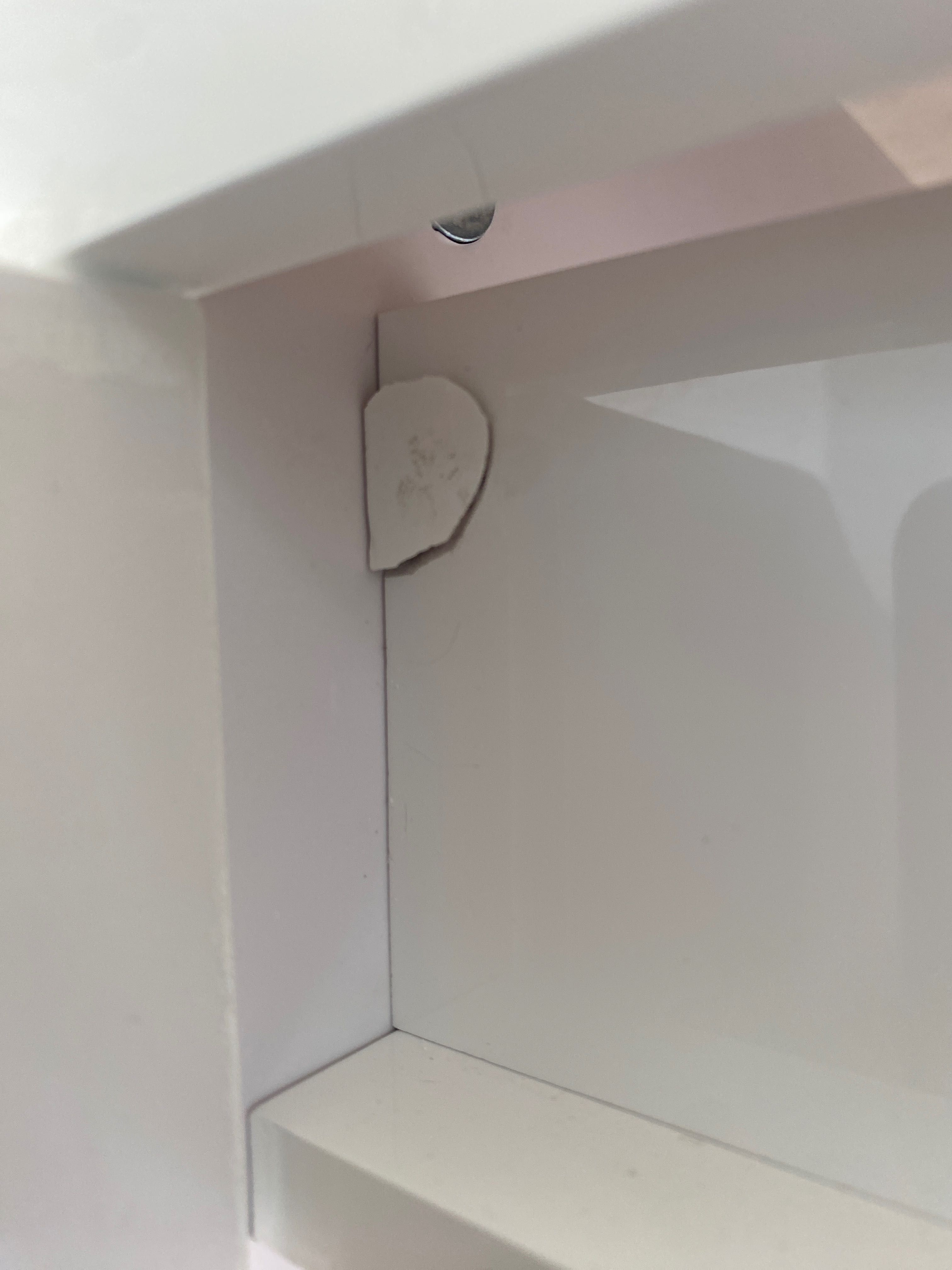 Долен шкаф с мивка за баня 55см ширина PVC