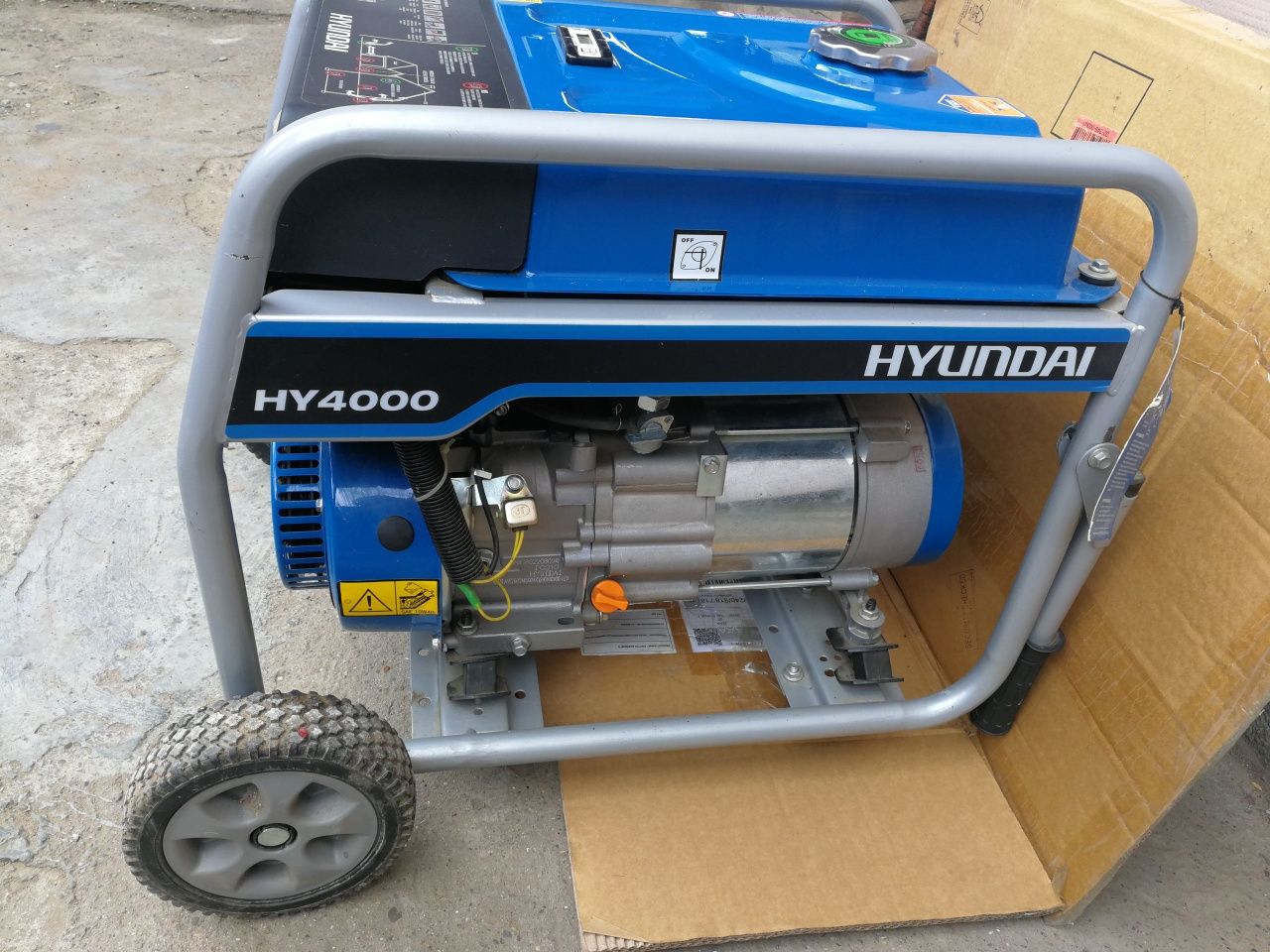 Generator de curent electric Hyundai.ideal pentru încrederea mașinilor