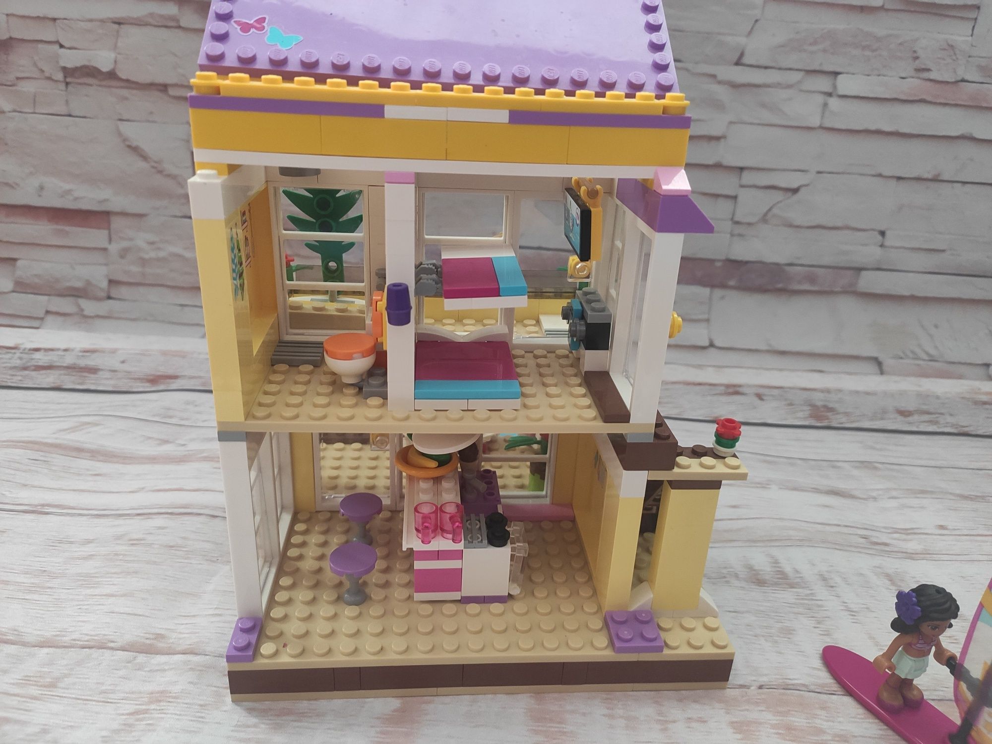 Пляжный домик Стефани Lego Friends