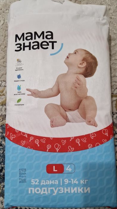 Подгузник мама знает размер L