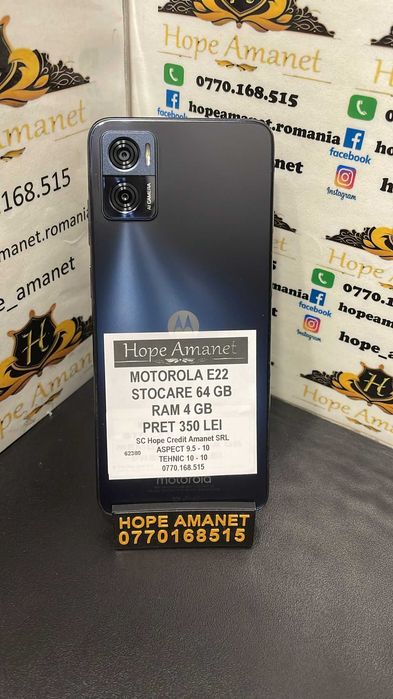 Hope Amanet P3 Motorola E 22