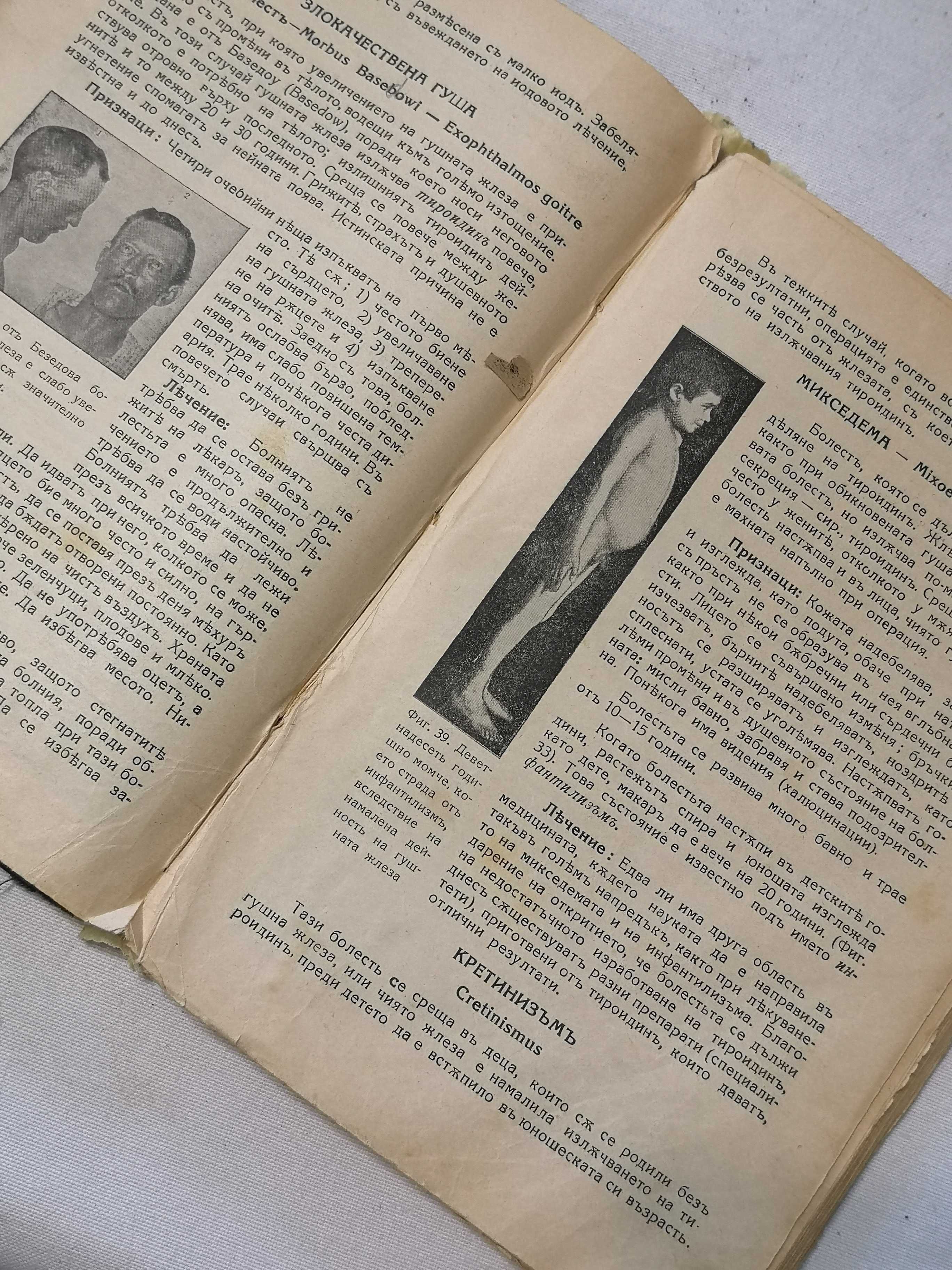 Рядка Стара Книга Домашен Лекар 1932 г от д-р Г Ефремов