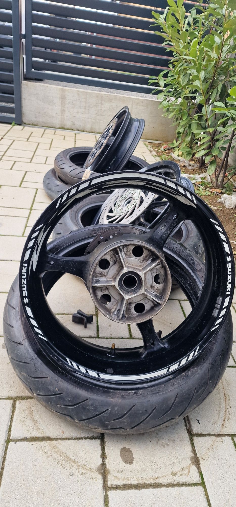 Janta roata Suzuki GSXR 600 750 2006 fata spate