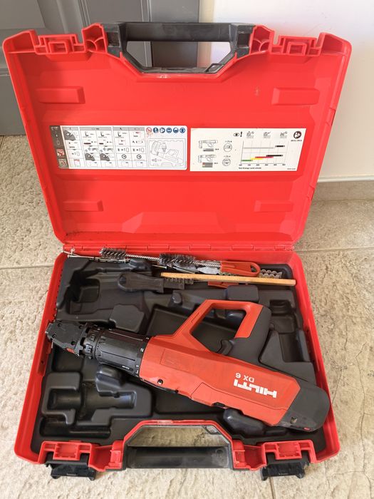 Pistol implantat cuie beton si metal HILTI DX6