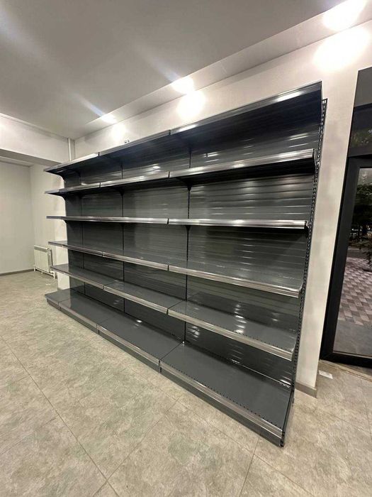 Савдо стеллажлари доконлар ва озик овкат маркетларига полкалар стеллаж