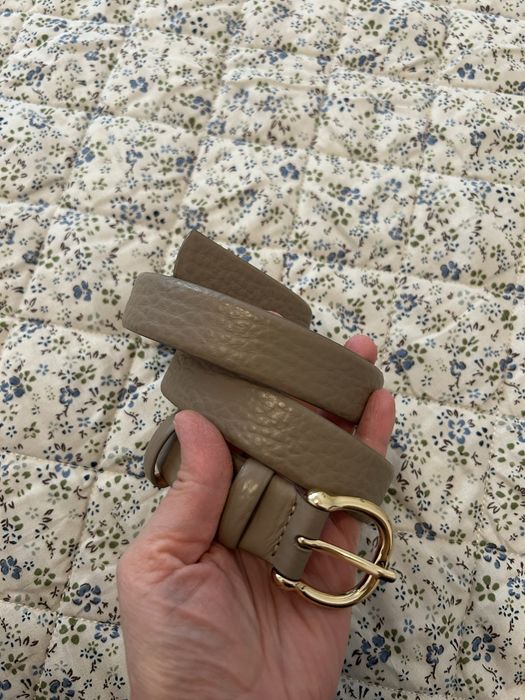 Curea piele, bej, Musette, M