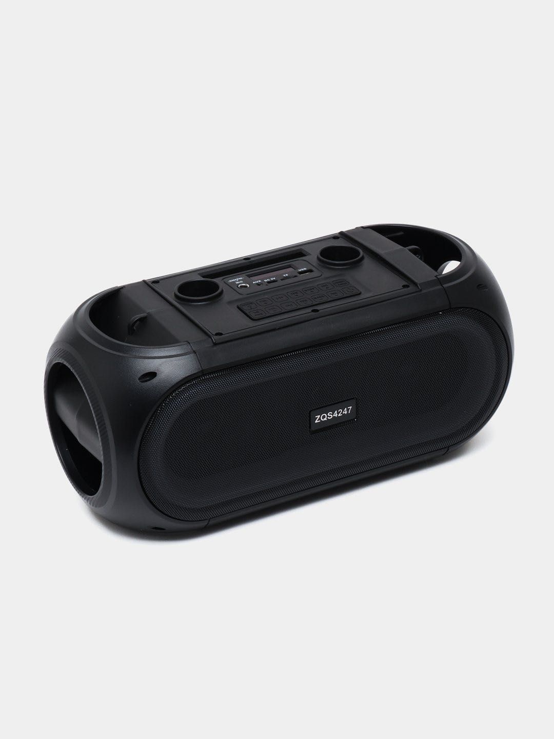 Преносима Bluetooth колонка с 2 микрофона в ново състояние