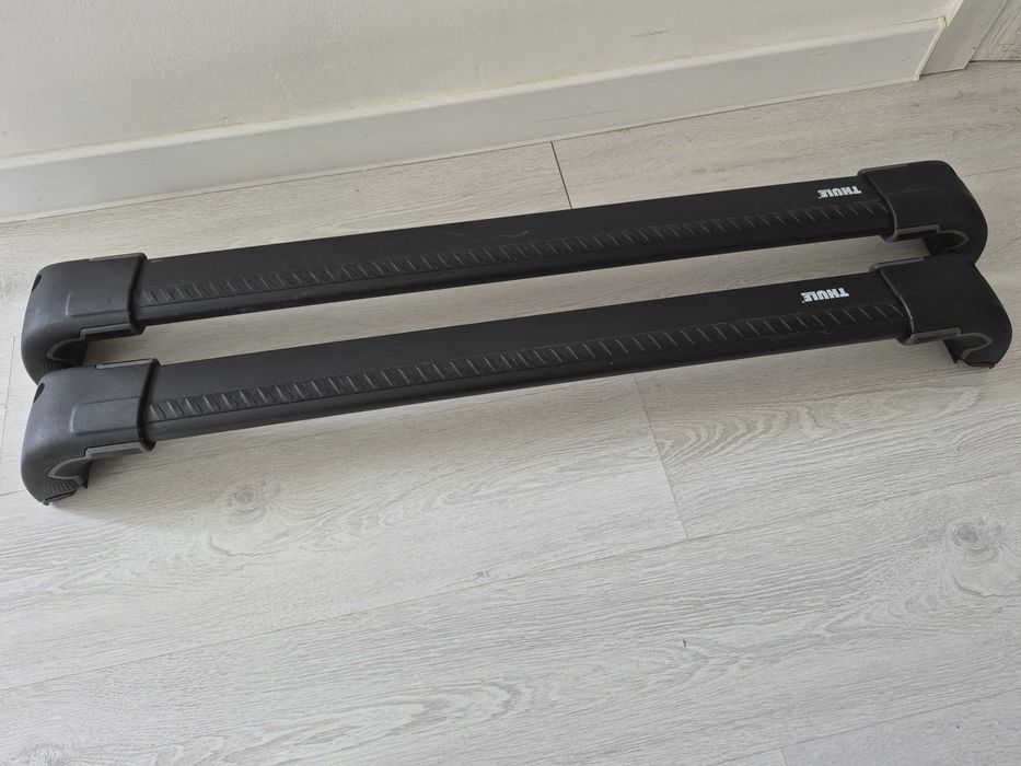 Рейлинги Thule WingBar Edge Black (стояли на Kia Ceed 2018)