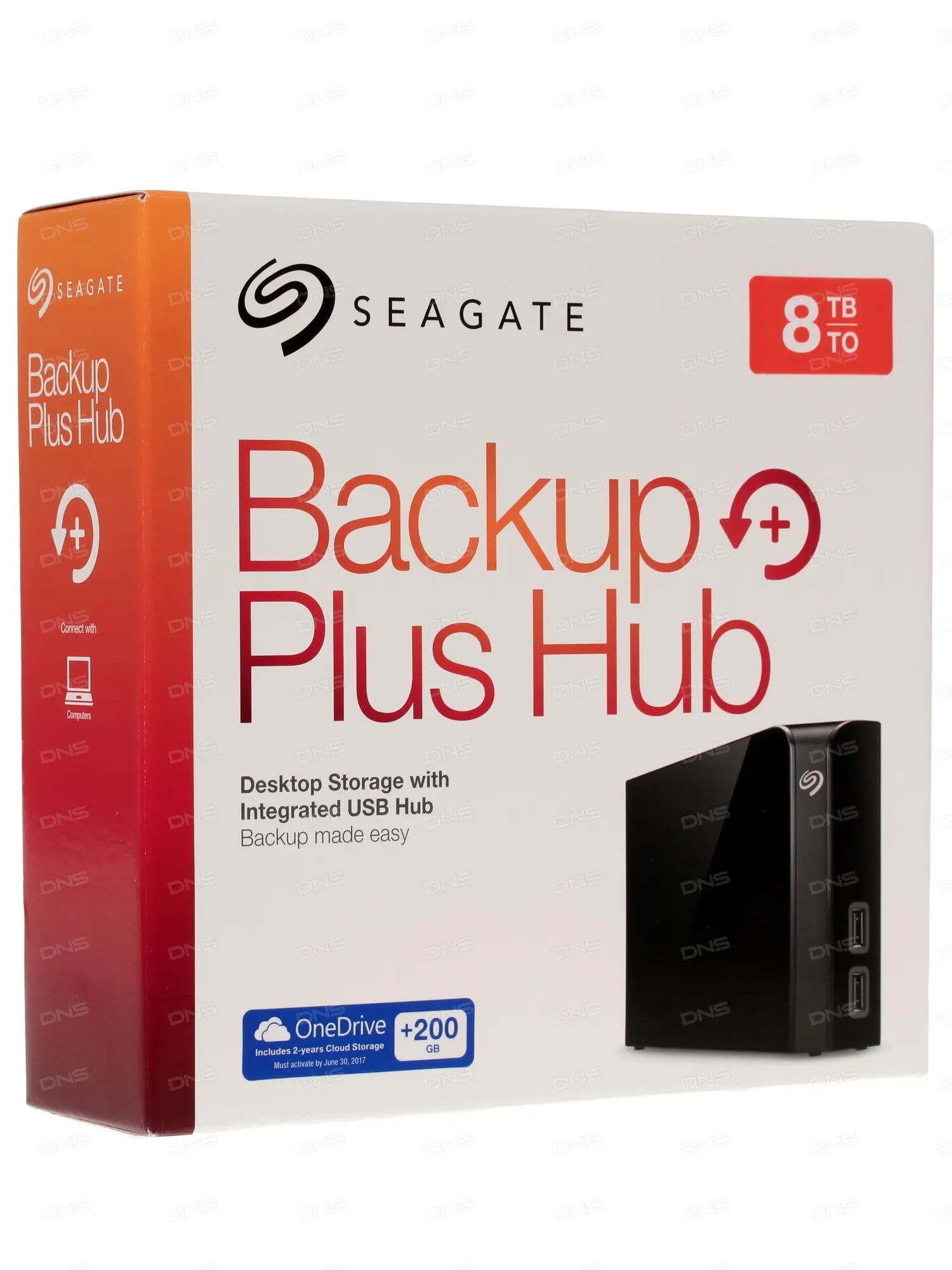 8 ТБ HDD + Корпус вешний диск Seagate Backup Plus Hub