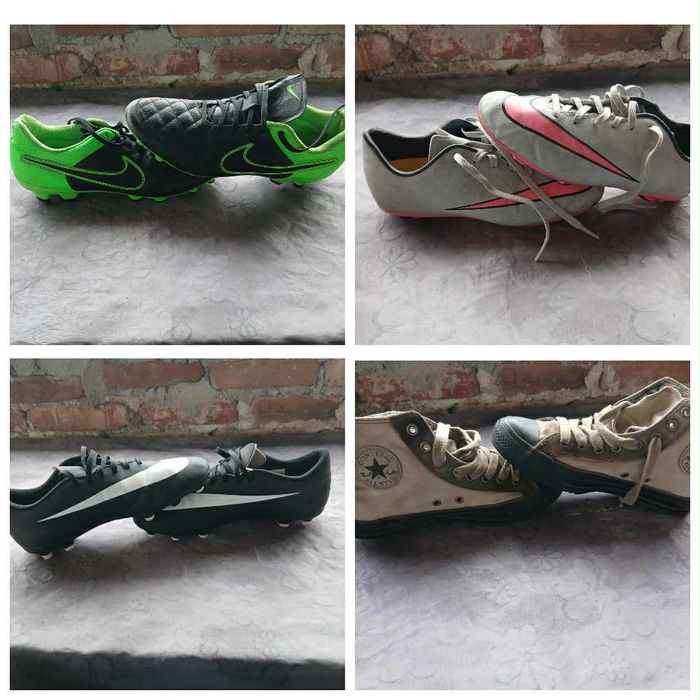 Футболни обувки Nike, Adidas, Umbro