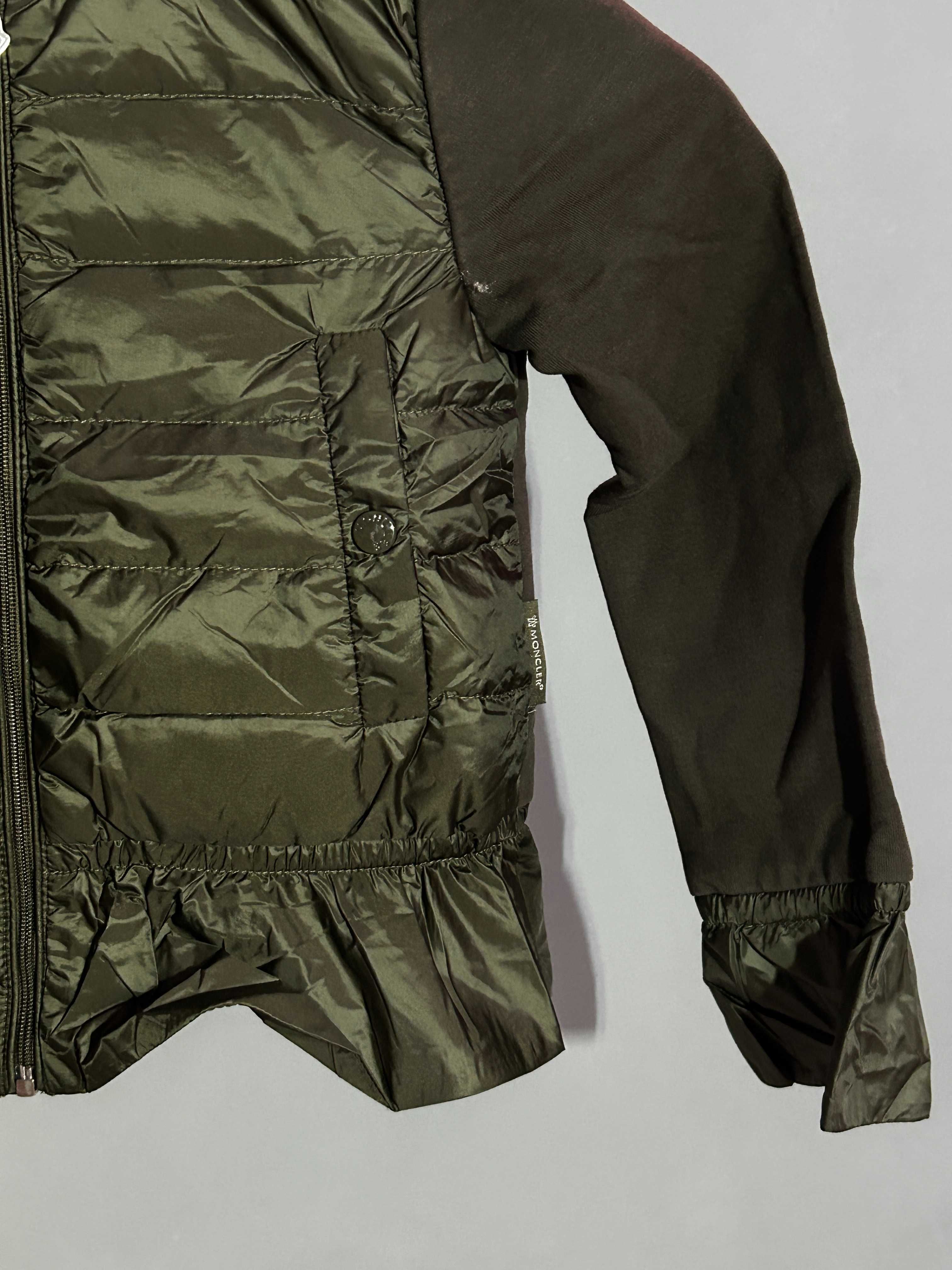 Moncler Bomber Dark Green Jacket Kids 6y